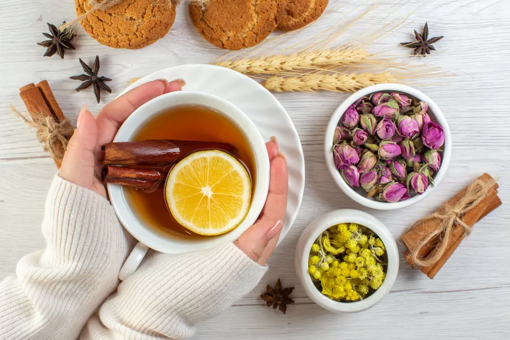 Homemade Herbal Tea for Weight Loss