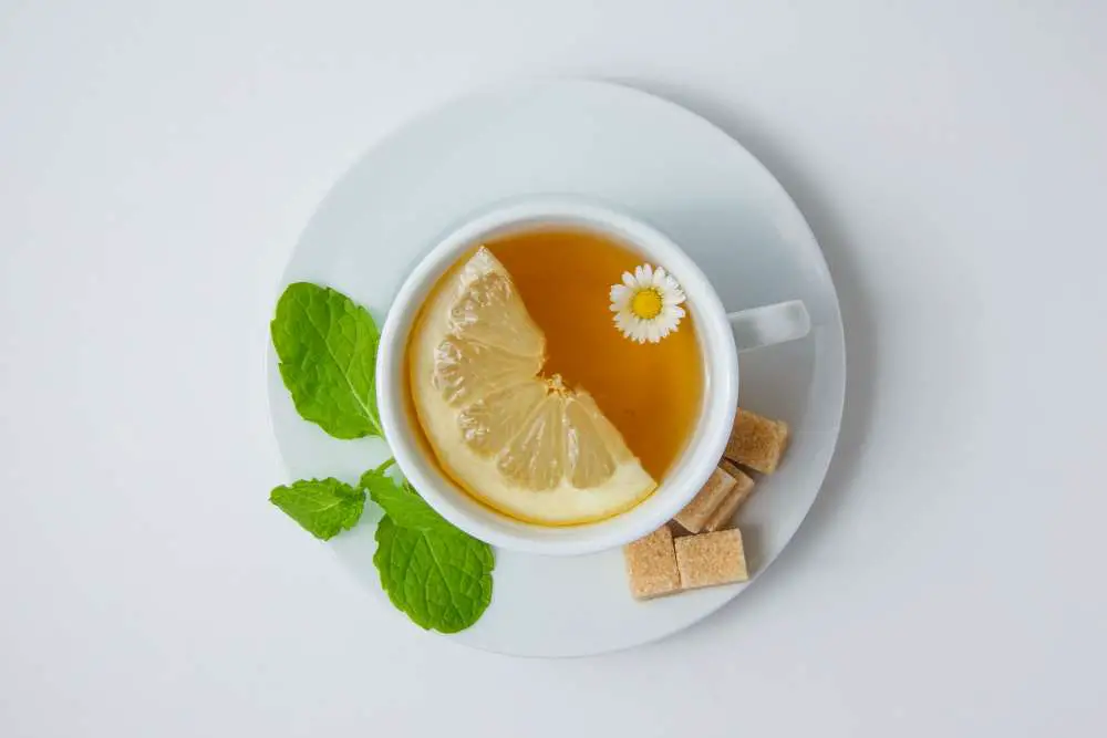 Lemon Balm and Chamomile Tea