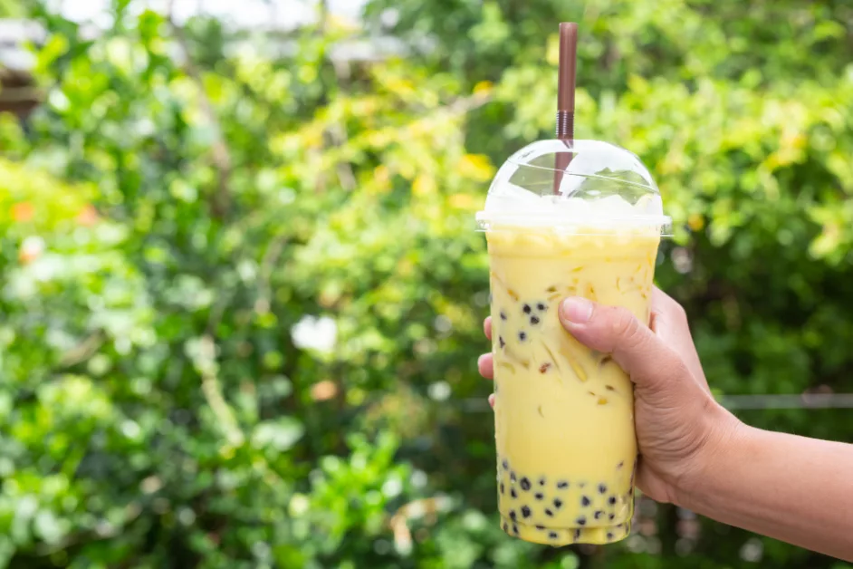 How to make green tea bubble tea at home