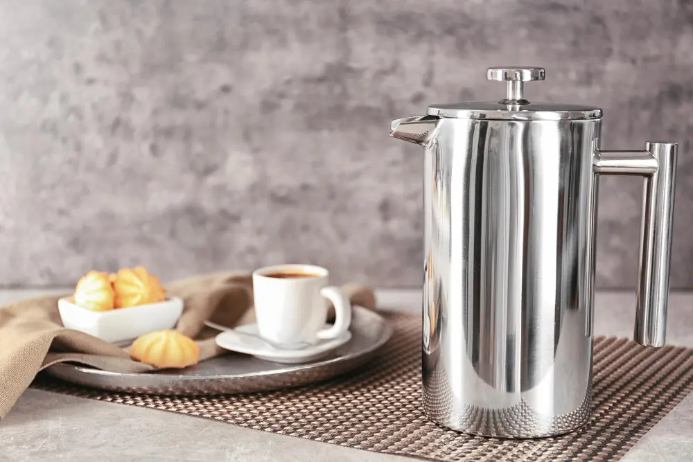 cleaning your stainless steel french press