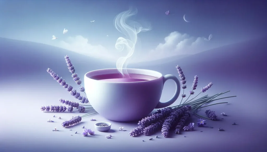 Brewing Lavender Tea