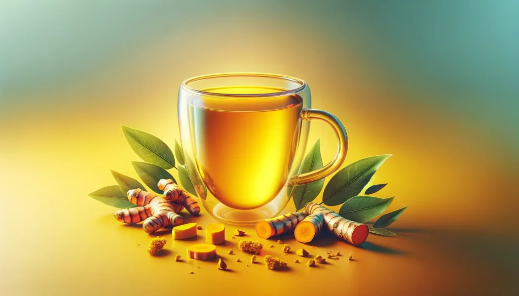Preparing and Drinking Turmeric Tea