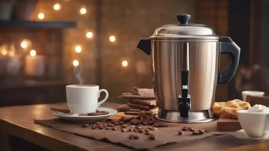 how to make hot chocolate in a coffee urn
