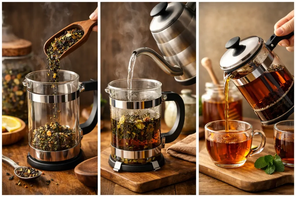 French Press Loose Leaf Tea