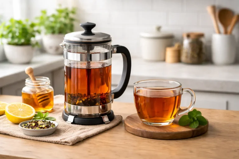 The Easiest Way to Make French Press Loose Leaf Tea at Home