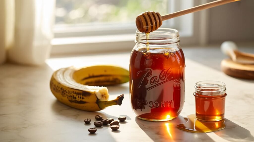 coffee banana syrups