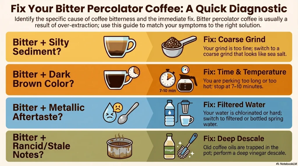 coffee-to-water ratios in percolators.