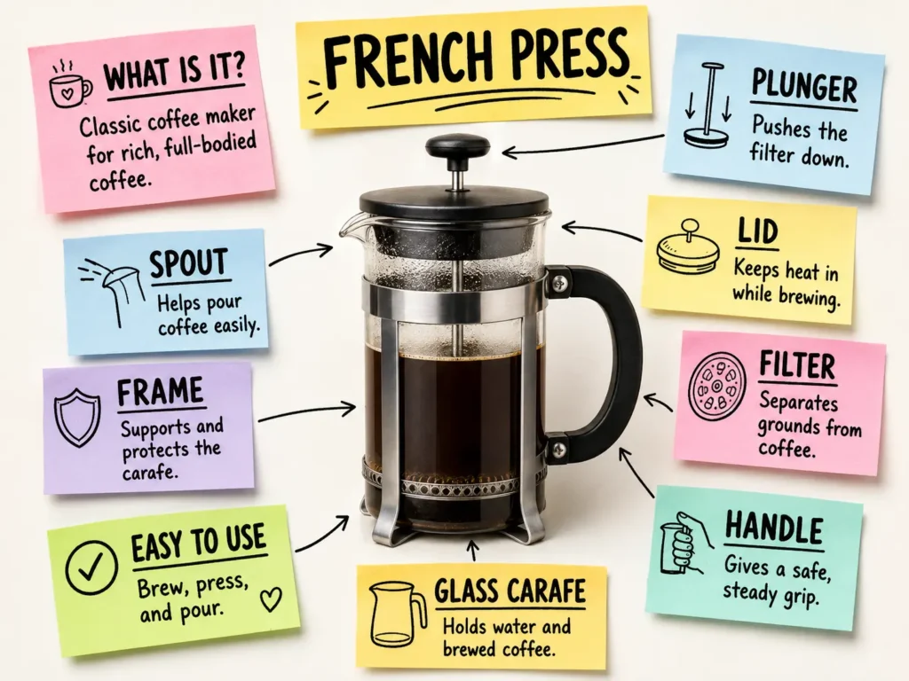 french press coffee
