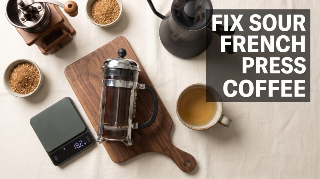 French Press Coffee Sour