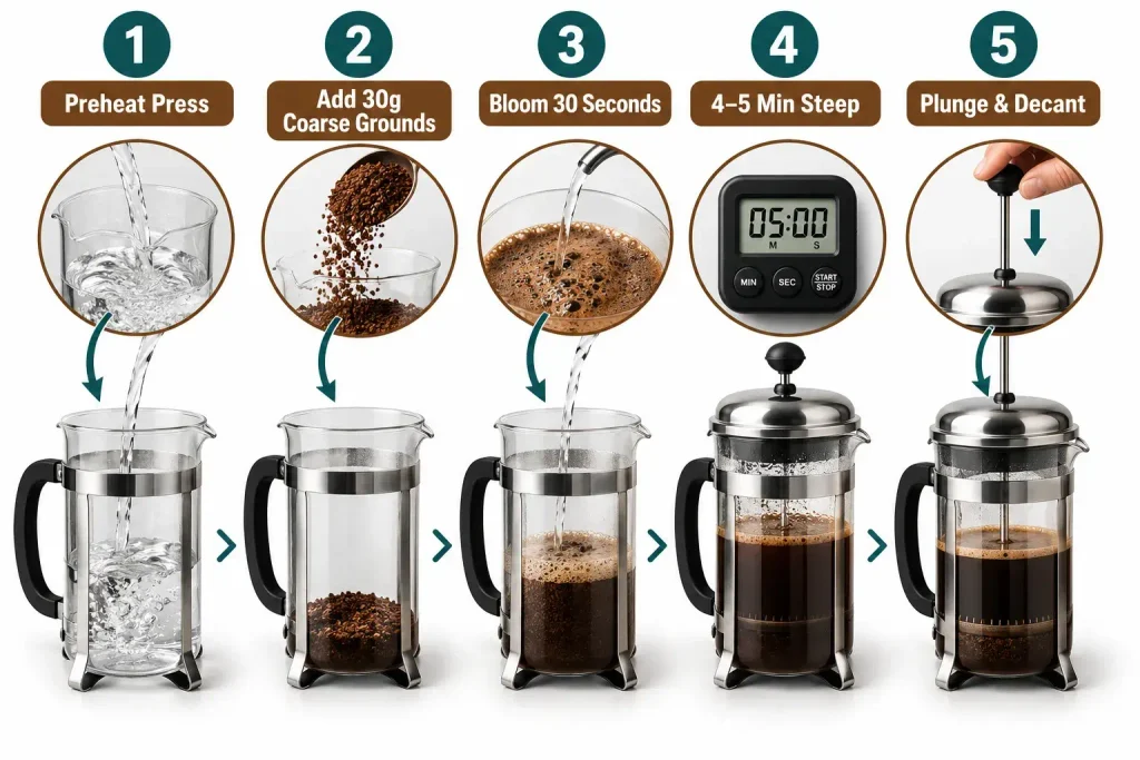 French Press Coffee Recipe