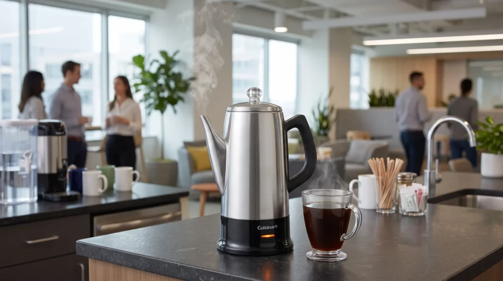 Best Percolator for Office Use (2026): Sizes, Top Picks and Setup Guide 1 best percolator for office use