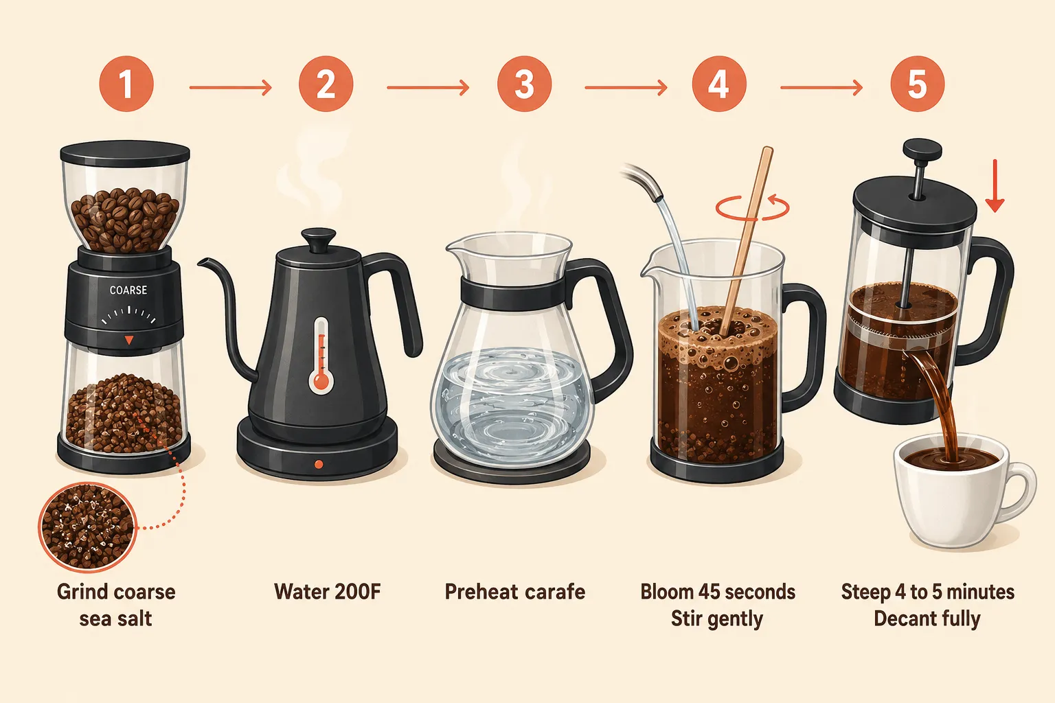 What Water Temperature Should I Use for French Press?