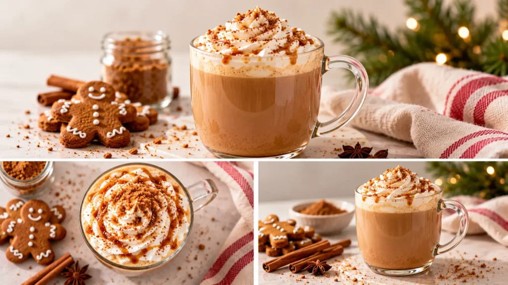 Gingerbread Latte at Home